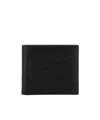 Dolce & Gabbana Small Zip-around Wallet In Calfskin With Raised Logo In Black