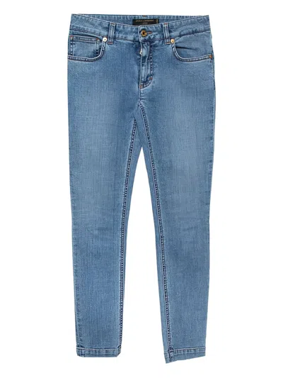Pre-owned Dolce & Gabbana Logo-patch Jeans