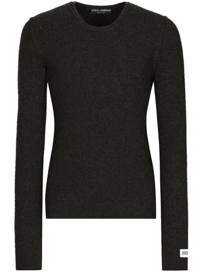 Dolce & Gabbana Sweater In Lead