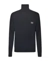 Dolce & Gabbana Turtleneck Sweater In Black