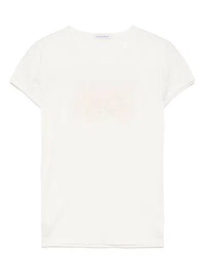Dolce & Gabbana Kids' Logo Patch Short-sleeves T-shirt In White