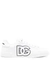 Dolce & Gabbana Canvas Sneakers With Round Toe And Rubber Sole In White