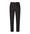 Dolce & Gabbana Logo Plaque Straight-legged Jeans