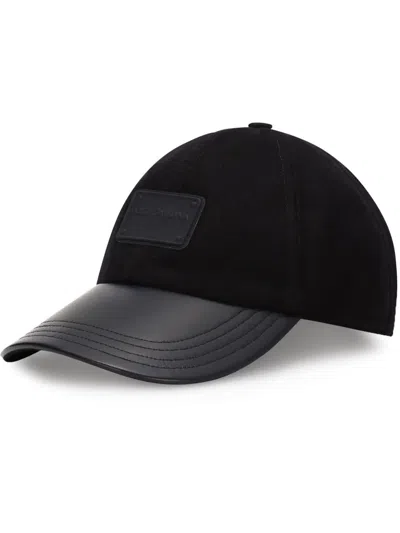Dolce & Gabbana Logo-patch Tonal Cap In Blue