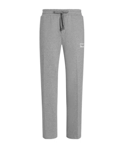 DOLCE & GABBANA DOLCE  GABBANA LOGO PRINTED JERSEY JOGGING PANTS