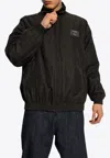 Dolce & Gabbana Hooded Jacket In Black