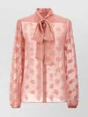 Dolce & Gabbana Pink Front Button Shirt