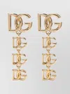 Dolce & Gabbana Logo Drop Earrings