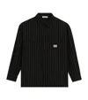 Dolce & Gabbana Logo Pinstripe Shirt