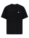 Dolce & Gabbana Logo Piqué T-shirt Black