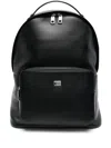 Dolce & Gabbana Logo-plaque Backpack In Black