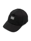 Dolce & Gabbana Logo-plaque Baseball Cap In Black