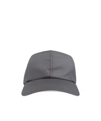 Dolce & Gabbana Logo-plaque Baseball Cap In Gray