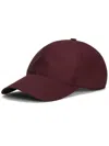 Dolce & Gabbana Logo-plaque Baseball Cap In R0108 Wine