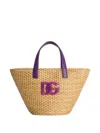 Dolce & Gabbana Logo-plaque Basket Bag
