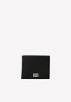 Dolce & Gabbana Dolce&gabbana Black Leather Wallet With Logo In Black
