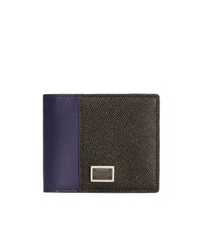 Dolce & Gabbana Splice Wallet In Black
