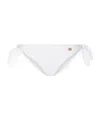 Dolce & Gabbana Logo-plaque Side-tie Bikini Bottom In White