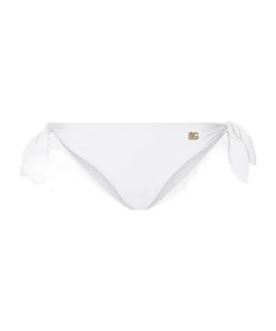 DOLCE & GABBANA DOLCE  GABBANA TIE BIKINI BOTTOMS