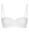 Dolce & Gabbana Balconette Bikini Top In Weiss