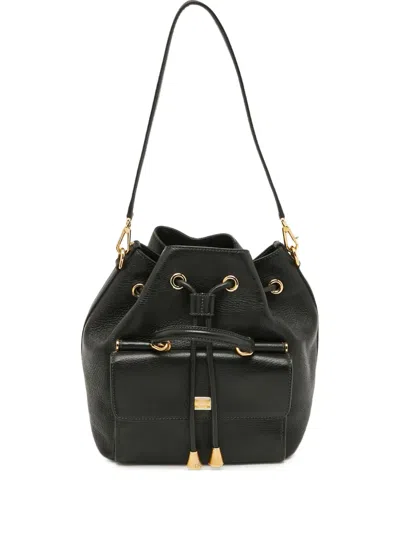 Pre-owned Dolce & Gabbana Logo-plaque Bucket Bag