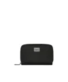 Dolce & Gabbana Men's Zip-around Wallet In Black