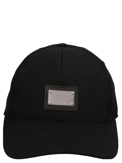 DOLCE & GABBANA DOLCE & GABBANA LOGO PLAQUE CAP