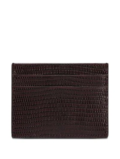 DOLCE & GABBANA LOGO-PLAQUE CARDHOLDER