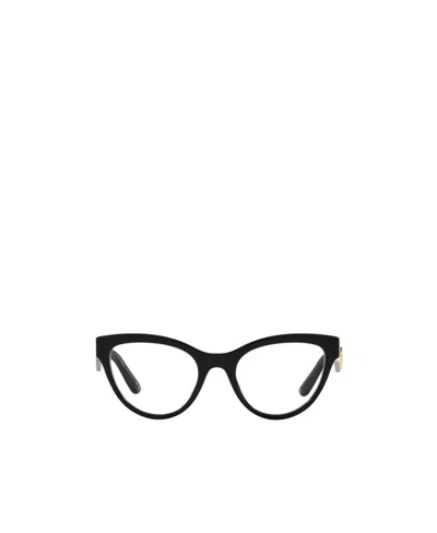 DOLCE & GABBANA DOLCE  GABBANA EYEWEAR BUTTERFLY FRAME GLASSES