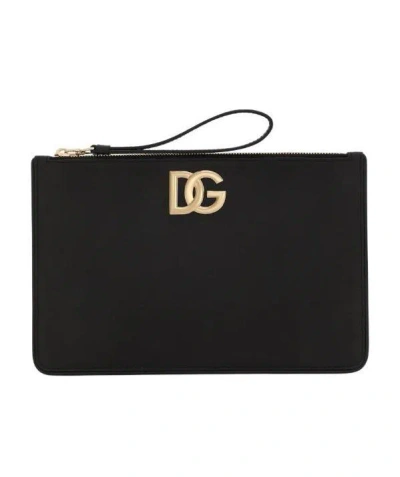 Dolce & Gabbana Logo-plaque Clutch Bag