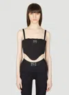Dolce & Gabbana Square Collar Logo Sling In Black