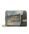 Dolce & Gabbana Denim 3.5 Cross-body Bag In Gray