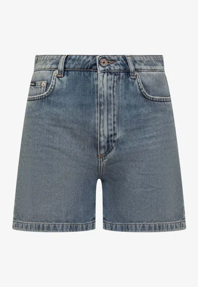 Dolce & Gabbana Denim Shorts Bermuda And Short Light Blue
