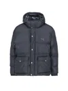 Dolce & Gabbana Giubbotto Imbottito Con Cappuccio In Black