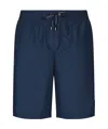 Dolce & Gabbana Logo Plaque Swim Short In Blue