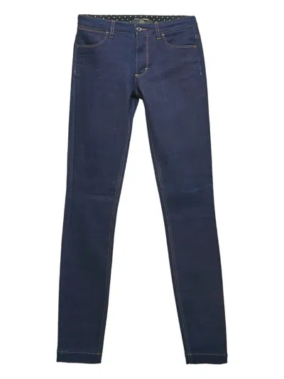 Pre-owned Dolce & Gabbana Logo-plaque Jeans