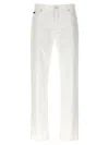 Dolce & Gabbana Denim Trousers With Logo Detail And Pockets