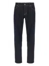 Dolce & Gabbana Jeans With Belt Loops In Black