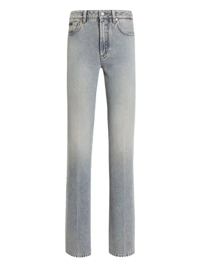 Dolce & Gabbana Multi-pocket Jeans In Blue