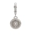 Dolce & Gabbana Logo-plaque Keyring In Gray