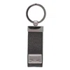 Dolce & Gabbana Calfskin Key Chain With Logo Tag Accessories In Nero