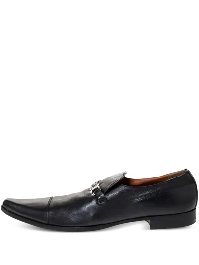 Pre-owned Dolce & Gabbana Logo-plaque Leather Loafers
