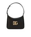 Dolce & Gabbana Logo-plaque Leather Tote Bag In Black