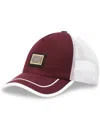 Dolce & Gabbana Logo-plaque Mesh-panel Cap In Red