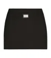 Dolce & Gabbana Logo-plaque Mini Skirt