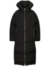 Dolce & Gabbana Long-sleeved Down Jacket In Black