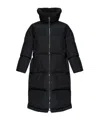 Dolce & Gabbana Logo-plaque Padded Coat In Black