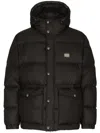 Dolce & Gabbana Padded Jacket In Black