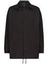 Dolce & Gabbana Parka Mit Klassischem Kragen In Blau