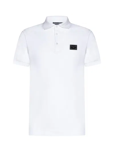 DOLCE & GABBANA LOGO PLAQUE POLO